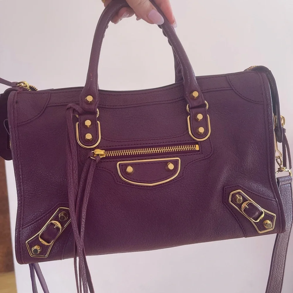 Balenciaga Metallic Edge Motocross Bag - Small - Excellent Condition - Picture 2 of 12